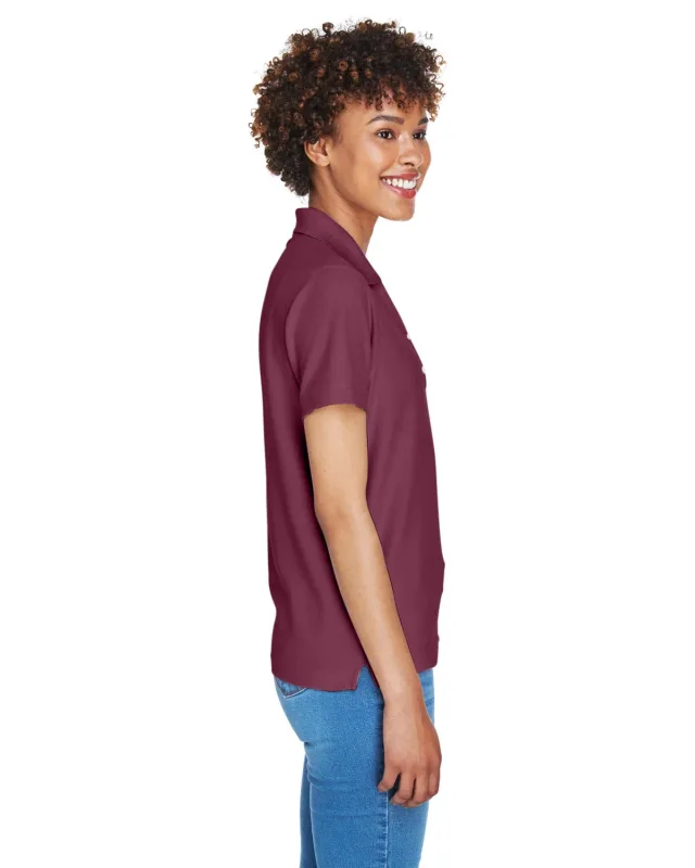Devon & Jones Ladies' Pima Piqué Y-Collar Polo — view 104