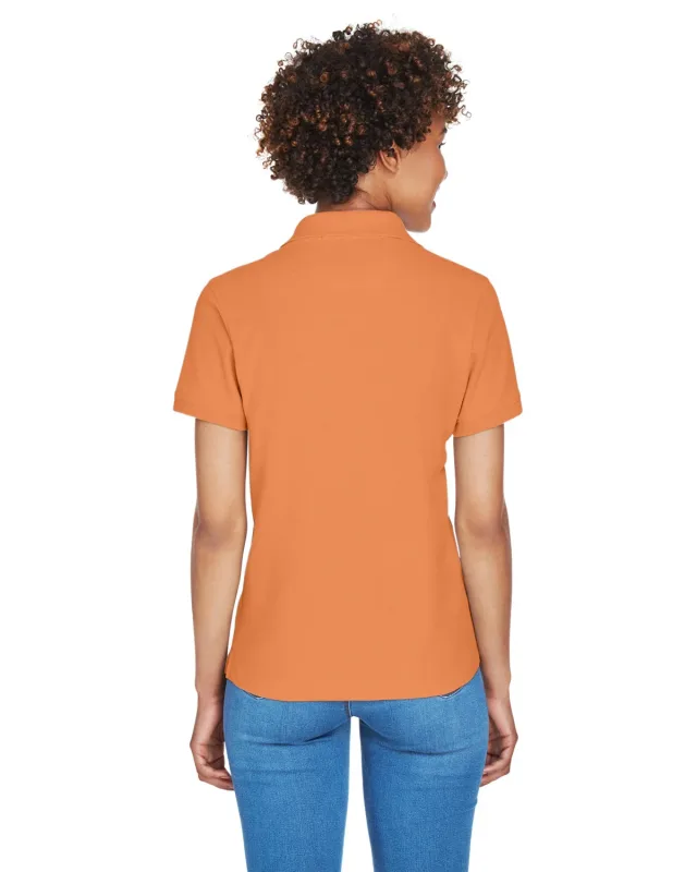 Devon & Jones Ladies' Pima Piqué Y-Collar Polo — view 105