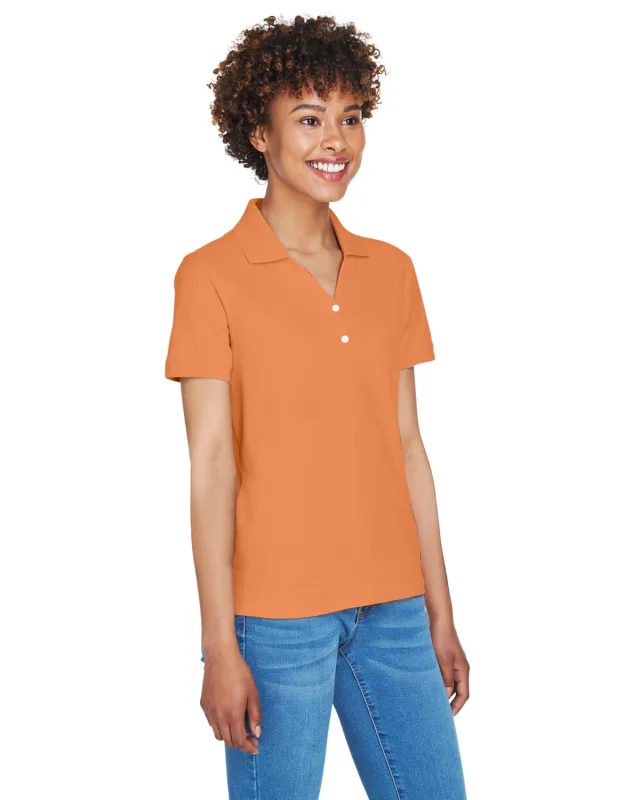 Devon & Jones Ladies' Pima Piqué Y-Collar Polo — view 110