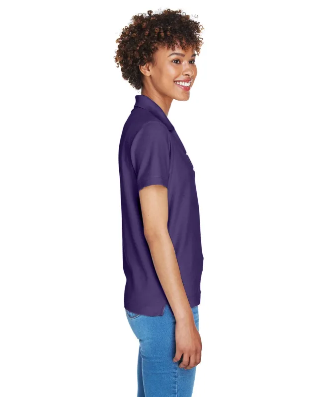 Devon & Jones Ladies' Pima Piqué Y-Collar Polo — view 118