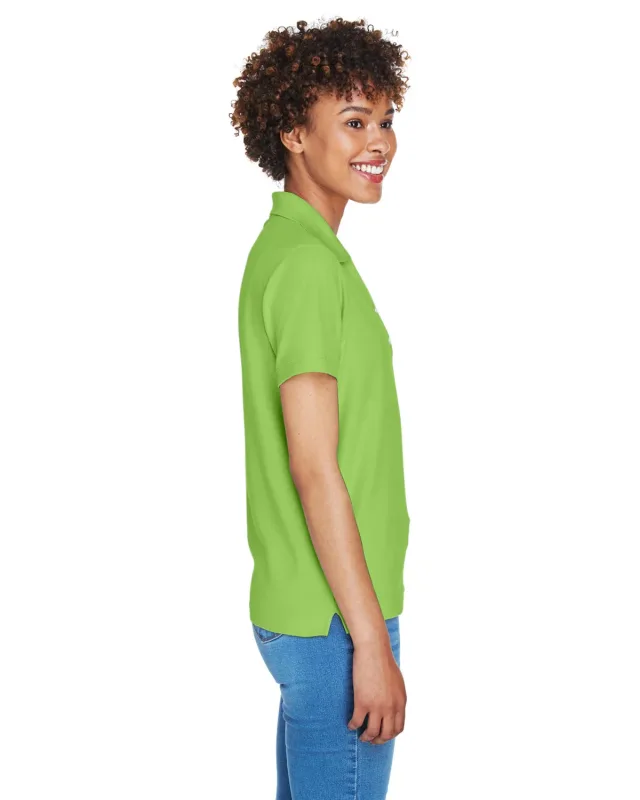 Devon & Jones Ladies' Pima Piqué Y-Collar Polo — view 14