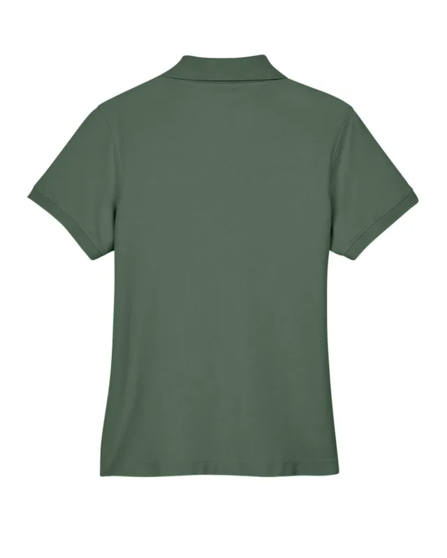 Devon & Jones Ladies' Pima Piqué Y-Collar Polo — view 16