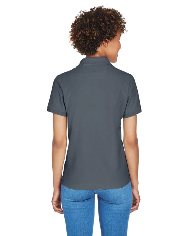 Devon & Jones Ladies' Pima Piqué Y-Collar Polo — view 22