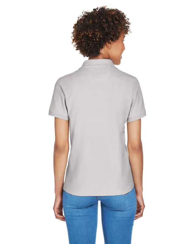 Devon & Jones Ladies' Pima Piqué Y-Collar Polo — view 29