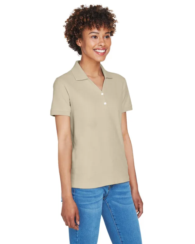 Devon & Jones Ladies' Pima Piqué Y-Collar Polo — view 41