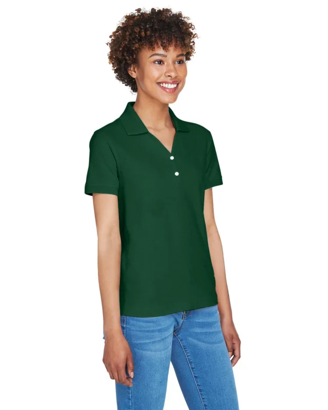 Devon & Jones Ladies' Pima Piqué Y-Collar Polo — view 48