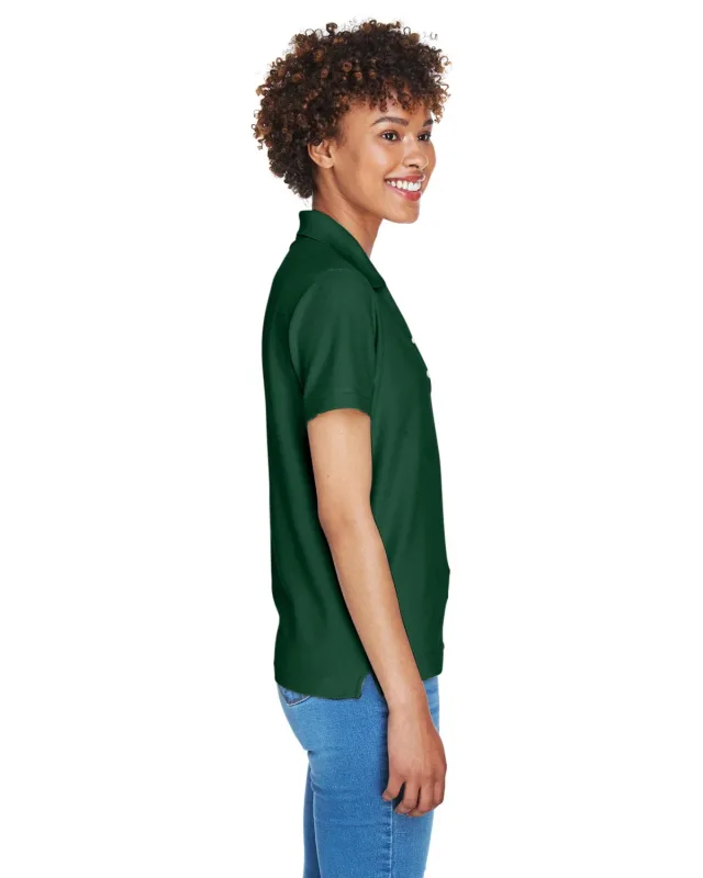 Devon & Jones Ladies' Pima Piqué Y-Collar Polo — view 49