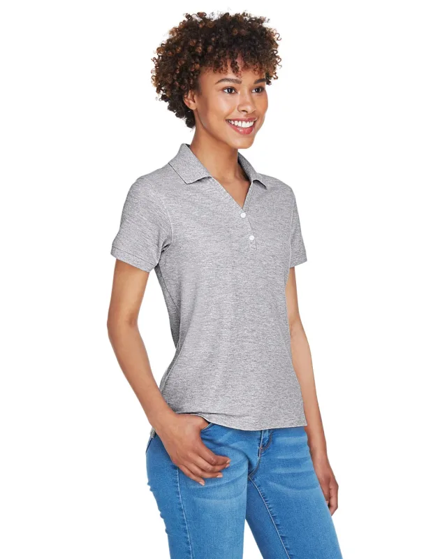 Devon & Jones Ladies' Pima Piqué Y-Collar Polo — view 55