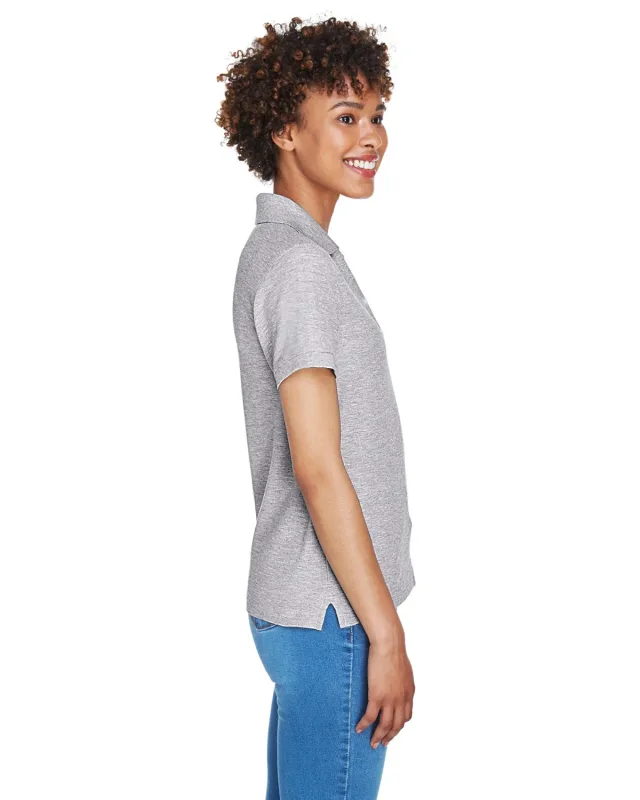 Devon & Jones Ladies' Pima Piqué Y-Collar Polo — view 56