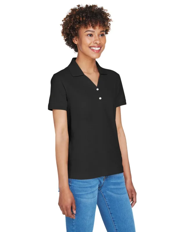 Devon & Jones Ladies' Pima Piqué Y-Collar Polo — view 62