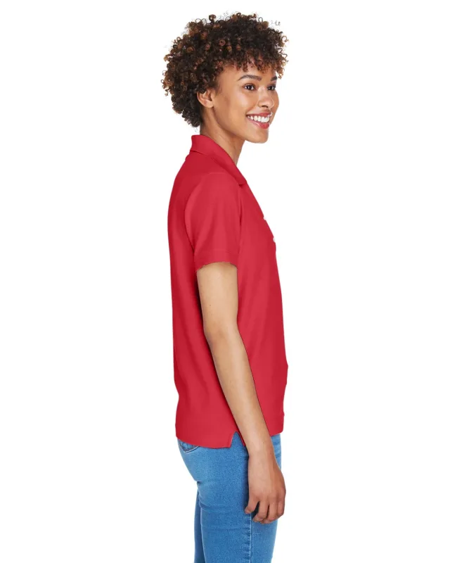 Devon & Jones Ladies' Pima Piqué Y-Collar Polo — view 70