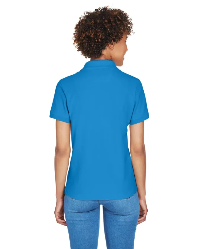 Devon & Jones Ladies' Pima Piqué Y-Collar Polo — view 85