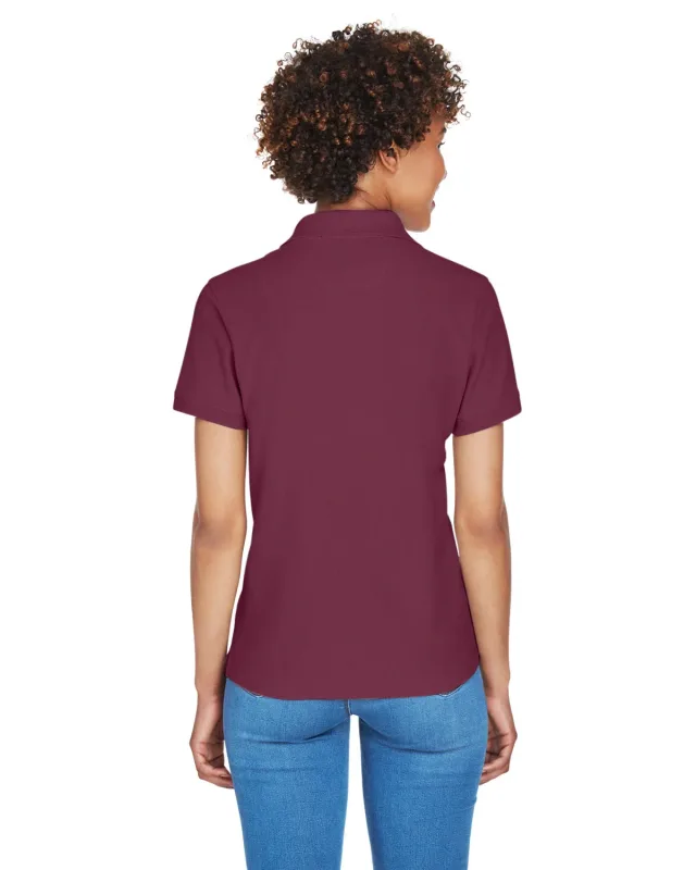 Devon & Jones Ladies' Pima Piqué Y-Collar Polo — view 98