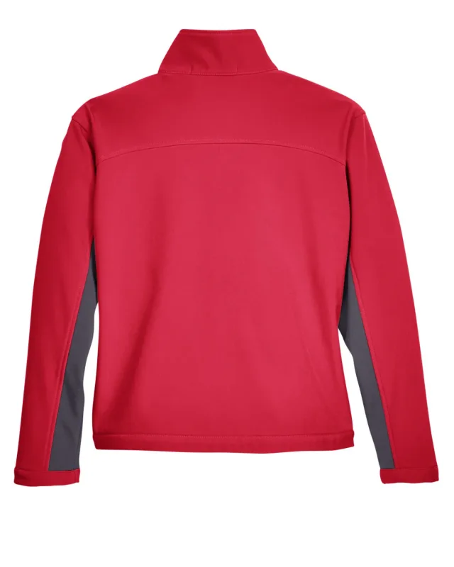 Devon & Jones Ladies' Soft Shell Colorblock Jacket — view 21