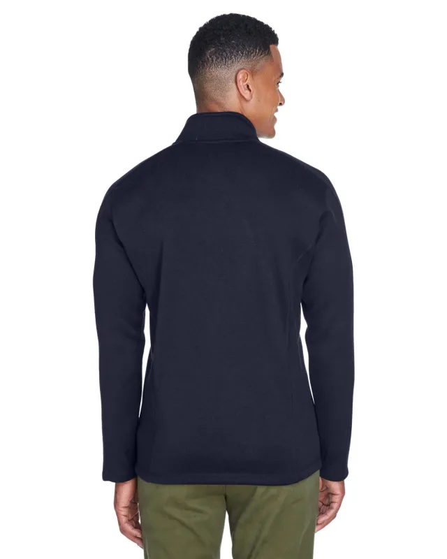 Devon & Jones Men's Bristol Full-Zip Sweater Fleece Jacket — view 15