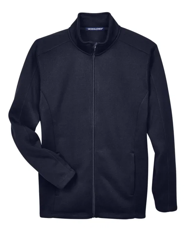 Devon & Jones Men's Bristol Full-Zip Sweater Fleece Jacket — view 17