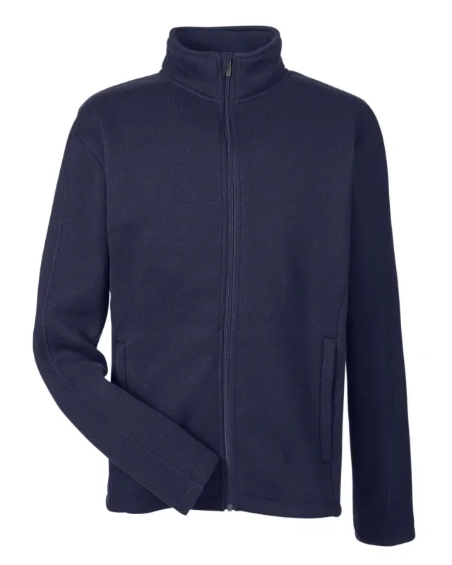 Devon & Jones Men's Bristol Full-Zip Sweater Fleece Jacket — view 19