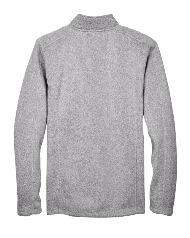 Devon & Jones Men's Bristol Full-Zip Sweater Fleece Jacket — view 2