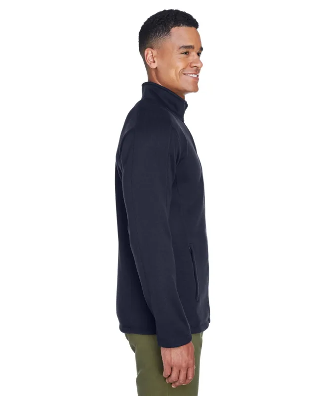 Devon & Jones Men's Bristol Full-Zip Sweater Fleece Jacket — view 21
