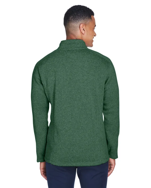 Devon & Jones Men's Bristol Full-Zip Sweater Fleece Jacket — view 22