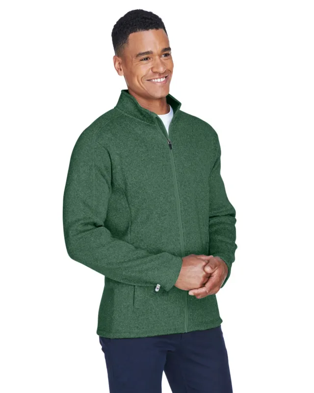 Devon & Jones Men's Bristol Full-Zip Sweater Fleece Jacket — view 27