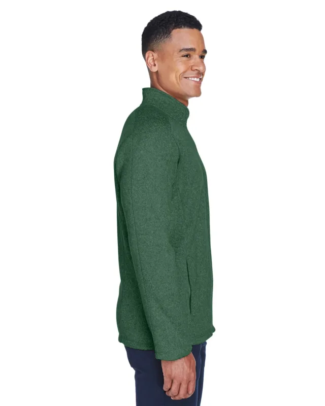 Devon & Jones Men's Bristol Full-Zip Sweater Fleece Jacket — view 28