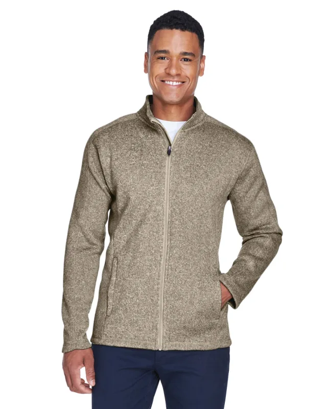 Devon & Jones Men's Bristol Full-Zip Sweater Fleece Jacket — view 32
