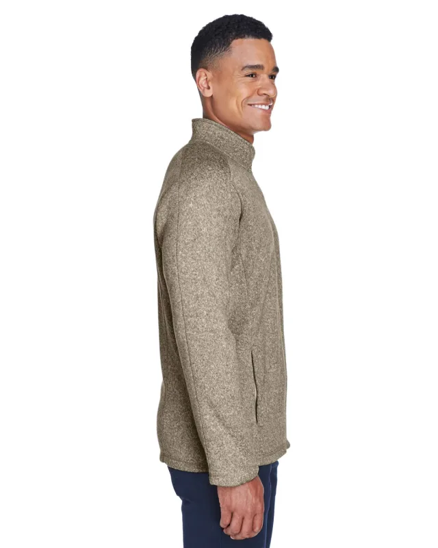 Devon & Jones Men's Bristol Full-Zip Sweater Fleece Jacket — view 35
