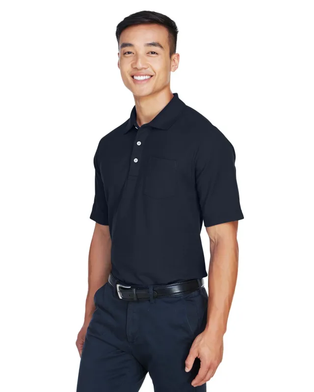 Devon & Jones Men's DRYTEC20 Performance Pocket Polo — view 20