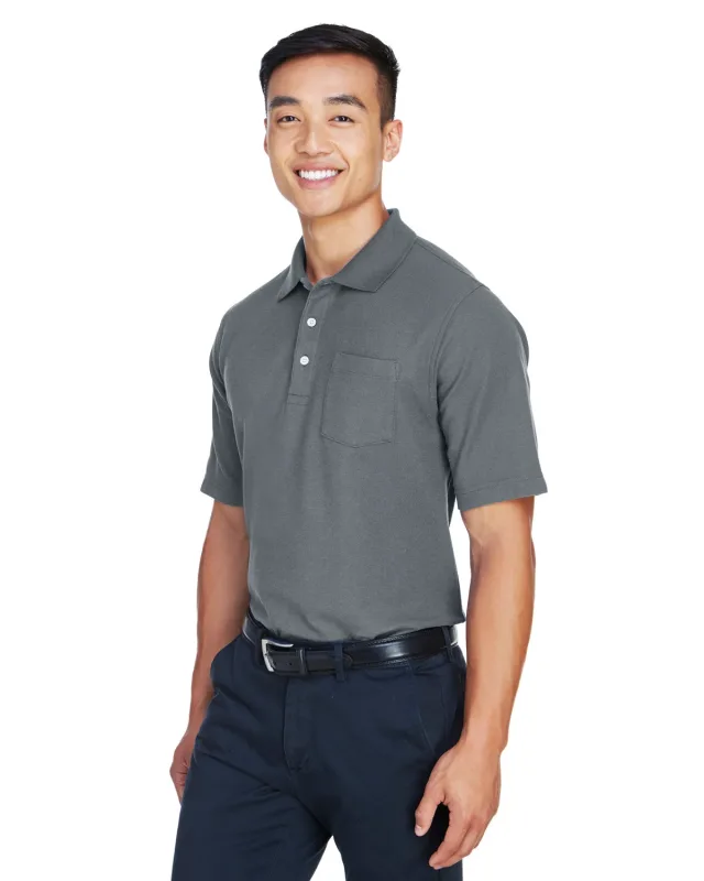 Devon & Jones Men's DRYTEC20 Performance Pocket Polo — view 6