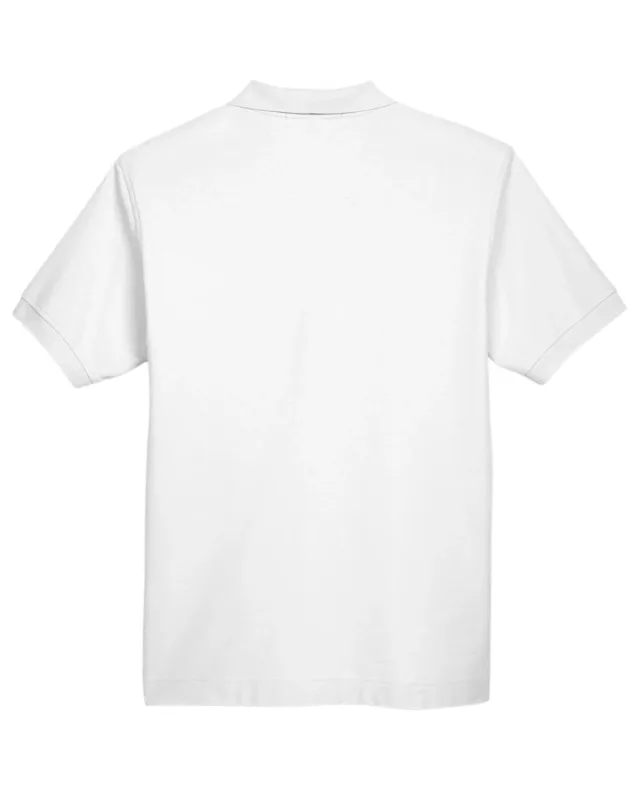 Devon & Jones Men's Pima Piqué Short-Sleeve Polo — view 2