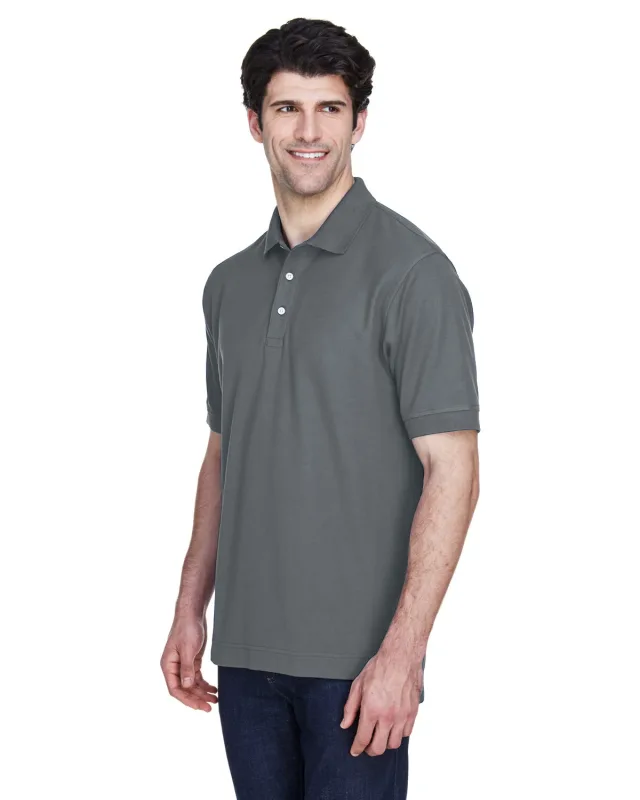 Devon & Jones Men's Pima Piqué Short-Sleeve Polo — view 20