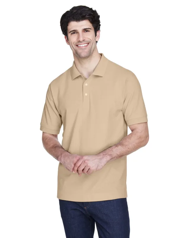 Devon & Jones Men's Pima Piqué Short-Sleeve Polo — view 25