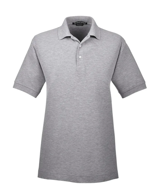 Devon & Jones Men's Pima Piqué Short-Sleeve Polo — view 33