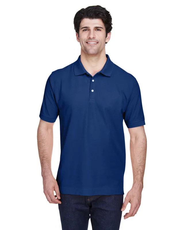 Devon & Jones Men's Pima Piqué Short-Sleeve Polo — view 53