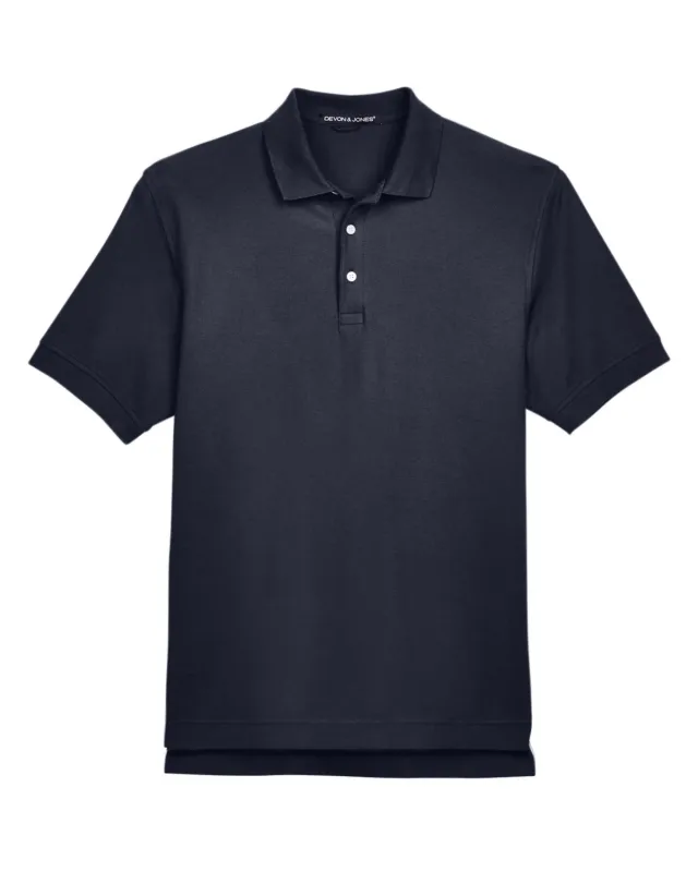 Devon & Jones Men's Pima Piqué Short-Sleeve Polo — view 59