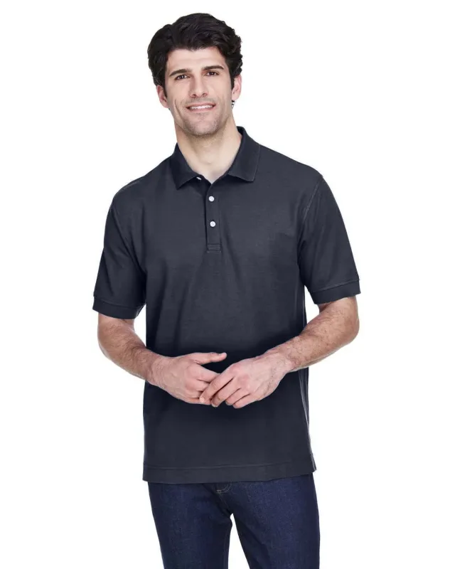 Devon & Jones Men's Pima Piqué Short-Sleeve Polo — view 60