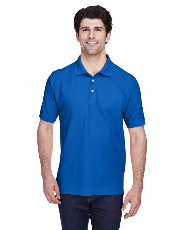 Devon & Jones Men's Pima Piqué Short-Sleeve Polo — view 67