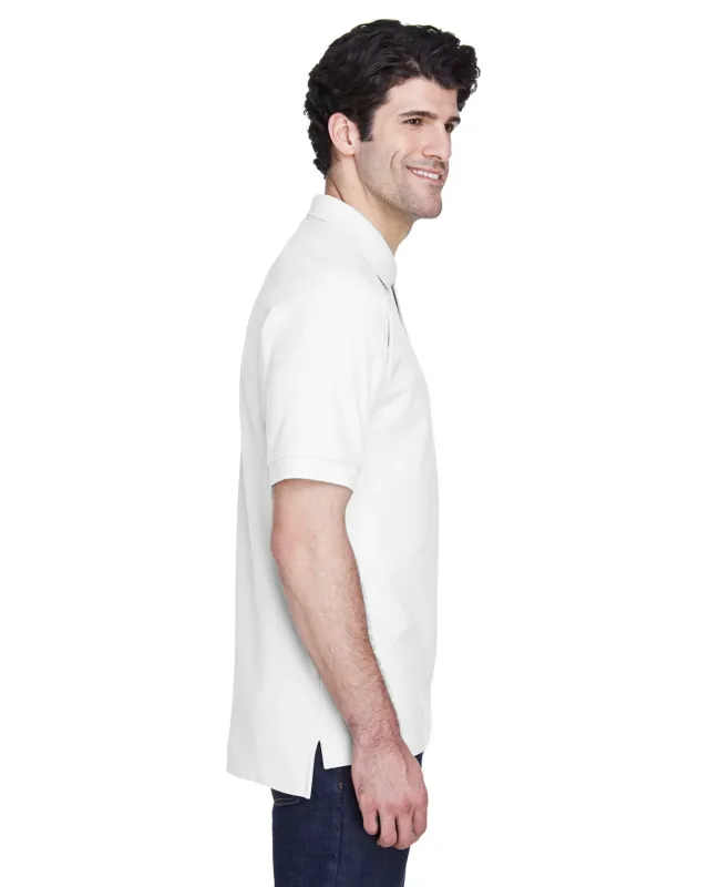 Devon & Jones Men's Pima Piqué Short-Sleeve Polo — view 7