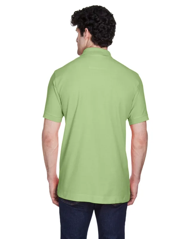 Devon & Jones Men's Pima Piqué Short-Sleeve Polo — view 8