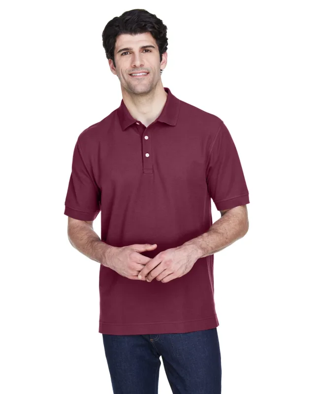 Devon & Jones Men's Pima Piqué Short-Sleeve Polo — view 81
