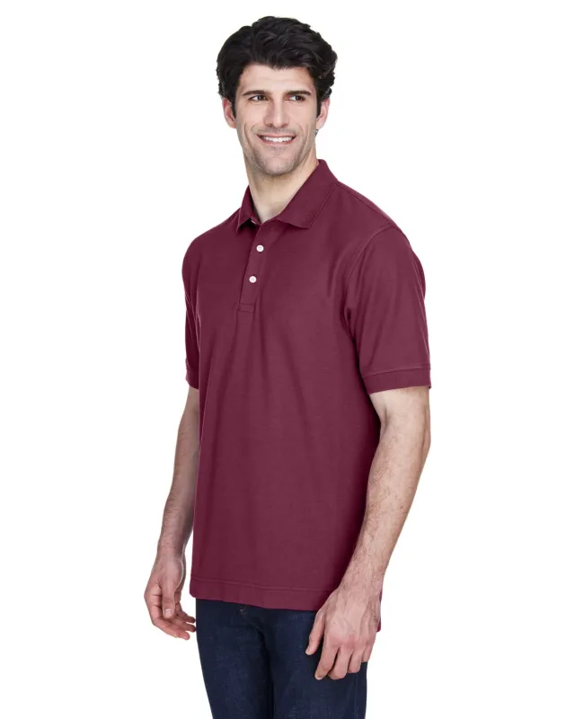 Devon & Jones Men's Pima Piqué Short-Sleeve Polo — view 83
