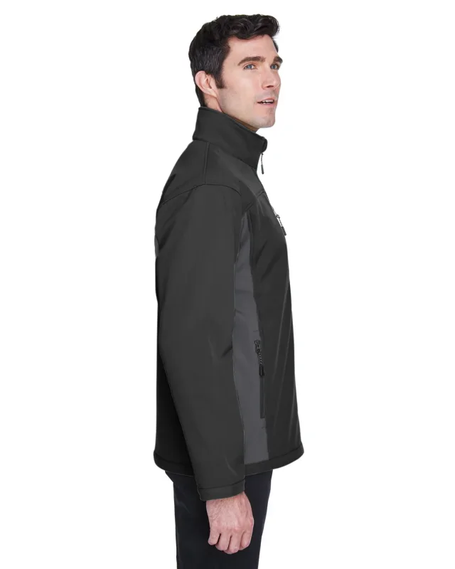 Devon & Jones Men's Soft Shell Colorblock Jacket — view 14