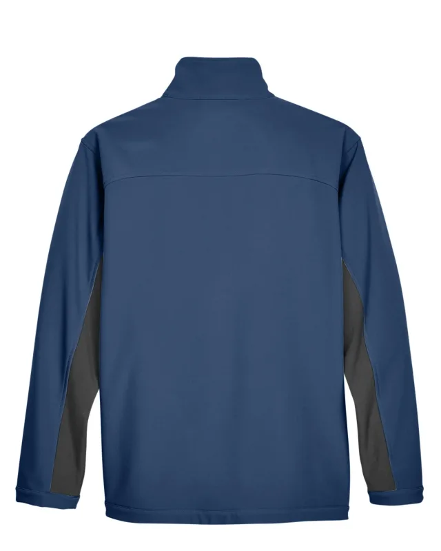 Devon & Jones Men's Soft Shell Colorblock Jacket — view 16