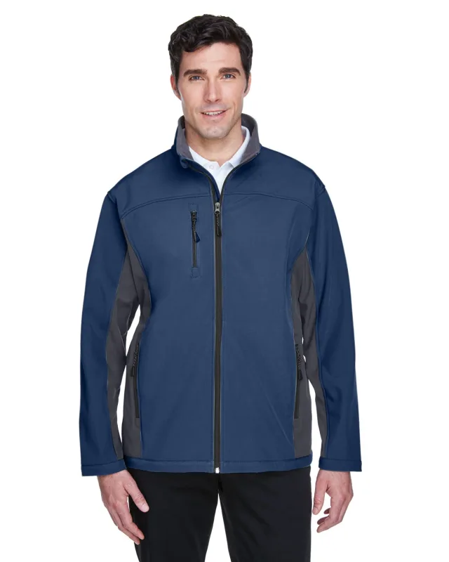 Devon & Jones Men's Soft Shell Colorblock Jacket — view 18