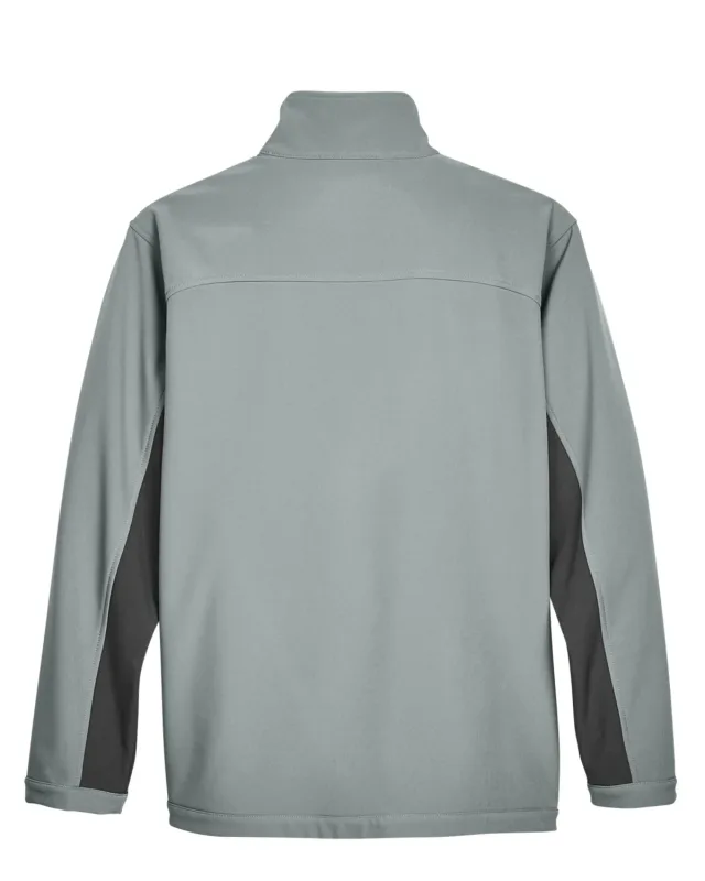 Devon & Jones Men's Soft Shell Colorblock Jacket — view 2