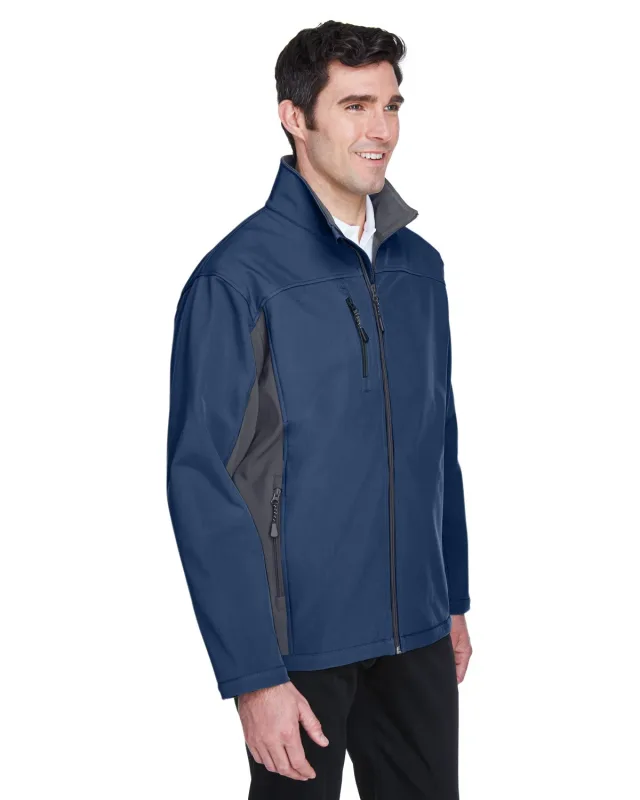 Devon & Jones Men's Soft Shell Colorblock Jacket — view 20