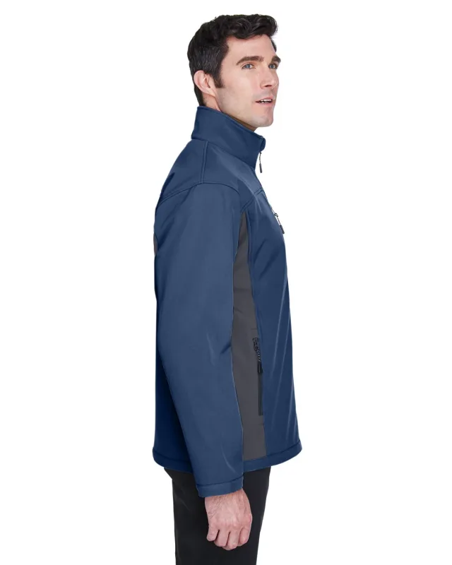 Devon & Jones Men's Soft Shell Colorblock Jacket — view 21