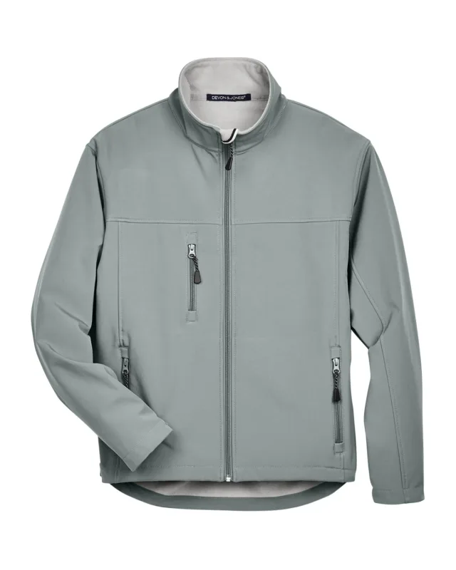 Devon & Jones Men's Soft Shell Jacket — view 10