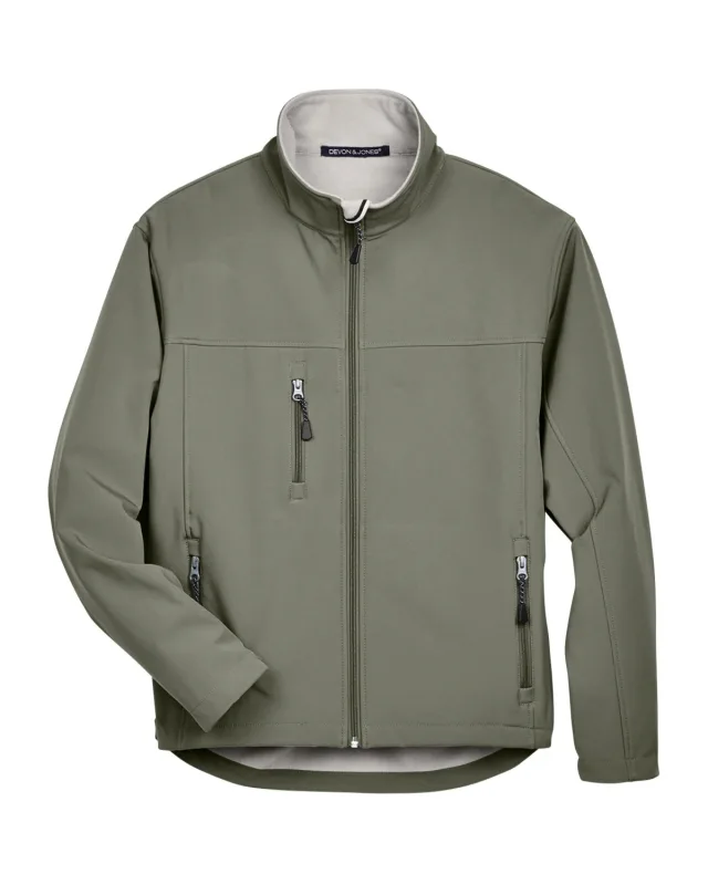 Devon & Jones Men's Soft Shell Jacket — view 3